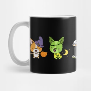 Corgi Halloween Mug